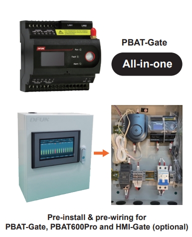 PBAT-Gate UPS Battery Monitoring System Main Controller