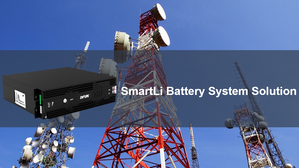 SmartLi Battery System Solution for Telecommunications