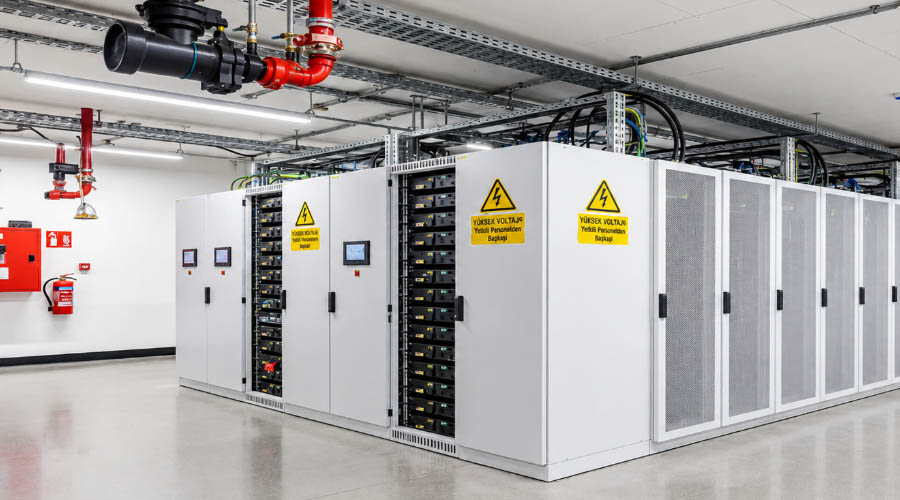 Offshore UPS battery room monitoring system