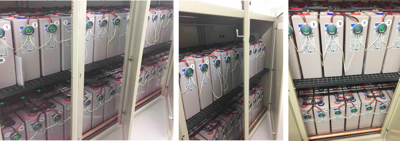 DFUN BMS installed on Exide SONNENSCHEIN batteries at a German hospital