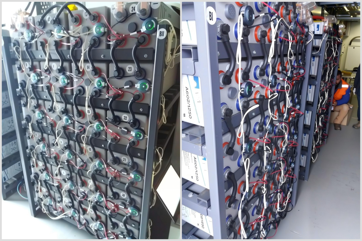A Telecom Site in Chile (680 pcs Batteries)